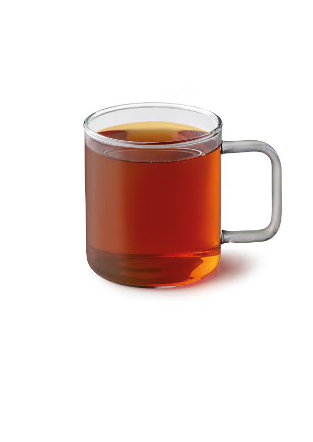 Ceai Teavana™ English Breakfast într-o cană de sticlă