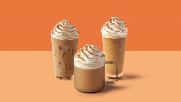 Starbucks seasonal iconic favourites