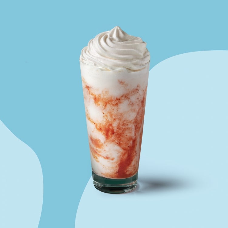 Frappuccino Ягода и  сметана
