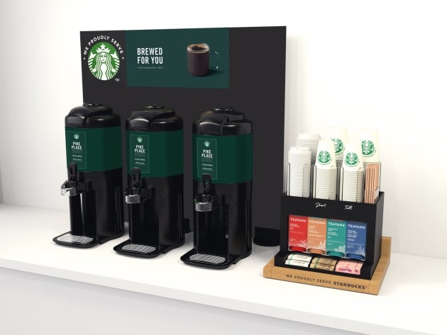 Tall coffee brewed solution for business