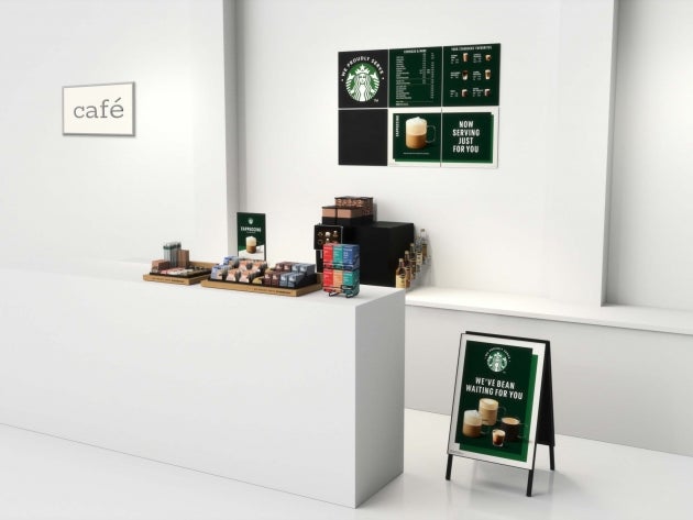 Grande coffee served solution for business